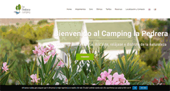 Desktop Screenshot of campinglapedrera.com